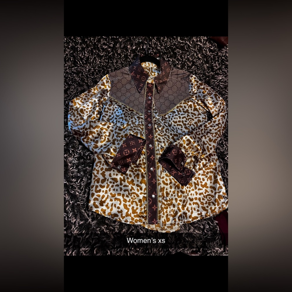 Handmade Silk Western Shirt